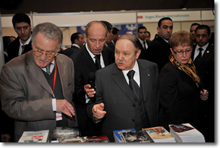 Abdelaziz Bouteflika inaugure le salon international du livre d'alger