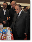 Inauguration du sila par le Le président Bouteflika 
