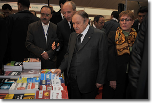 Inauguration du SILA par le president Abdelaziz Bouteflika